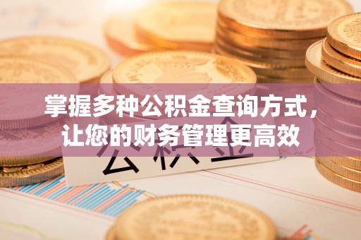 北投掌握多种公积金查询方式，让您的财务管理更高效