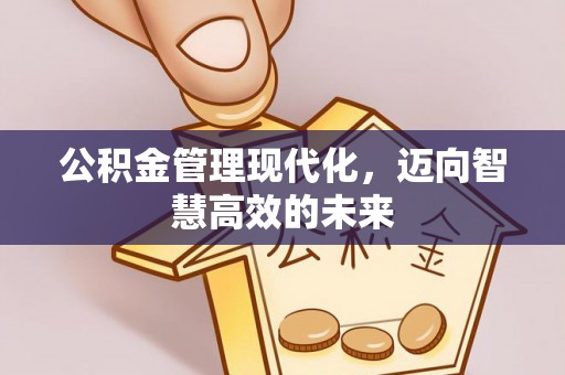 北投公积金管理现代化，迈向智慧高效的未来