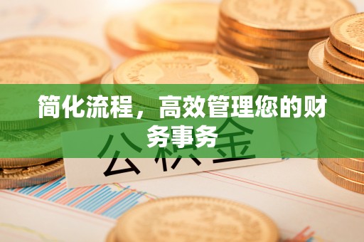 北投简化流程，高效管理您的财务事务