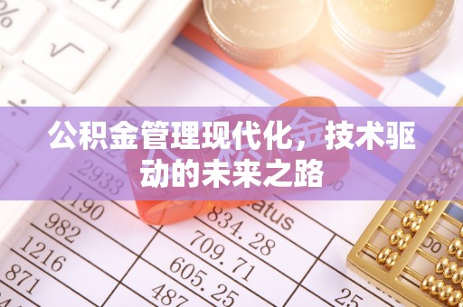 北投公积金管理现代化，技术驱动的未来之路